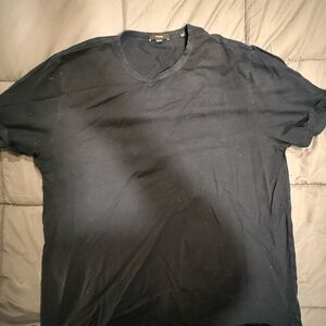 Men's Black T-Shirt Vince XXL